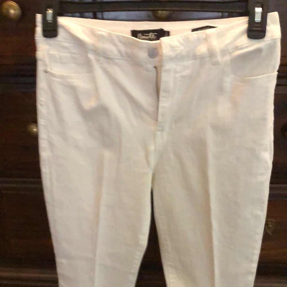 Nannette White Skinny Jeans Classic Style